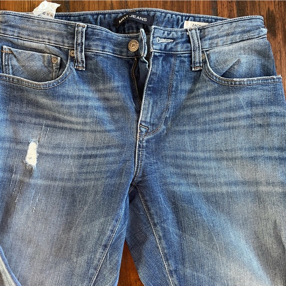 Mavi Zach Straight Leg - Picture 1 of 4